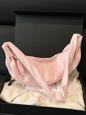 Pink Crossbody Bag Women's Casual Lightweight Shoulder Crossbody