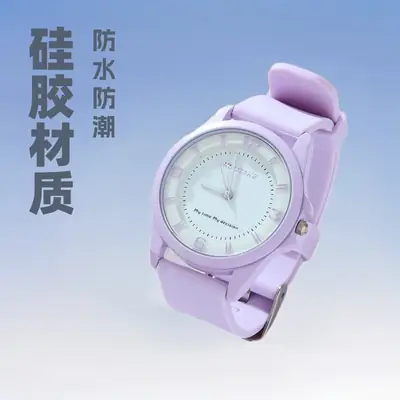 Luminous Silicone Korean Style Watch for Girls