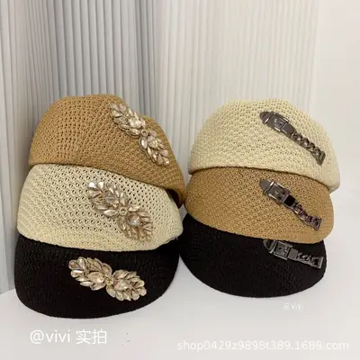 Black Mesh Forward Cap Women's High Set