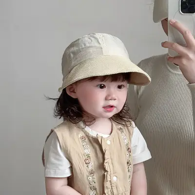 Baby Sun Hat with Big Brim Cap for Girls Spring Summer