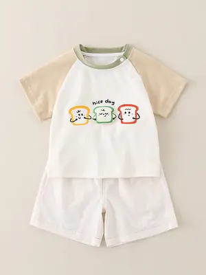 Clearance 2026 Baby T-Shirt Pure Cotton Boys Summer Wear