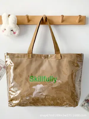 Waterproof Canvas Shoulder Bag Large Student Commuter