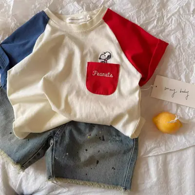 Sweet Little T-Shirt Boys Girls Cotton Summer 2025