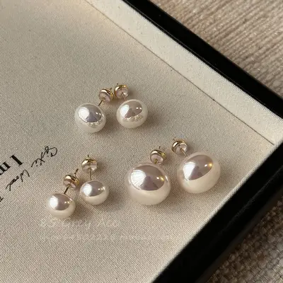 2025 New Pearl Earrings for Women 925 Silver