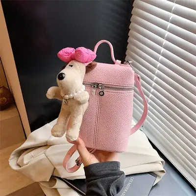 Pink Korean Style Women's Shoulder Bag 2025