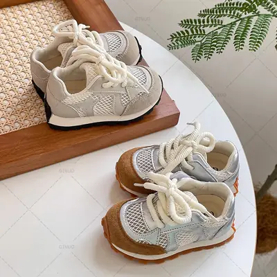 Children's sneaker Spring and Autumn Male Baby Toddler Shoes Soft Sole Non-slip 1-2 Year Old Baby Shoes Girls' Casual Shoes