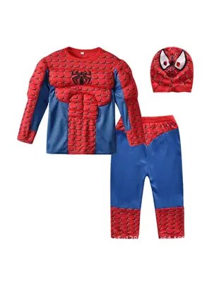 Halloween Kids Performance Costume Split suit Superman Batman Captain America Spiderman Costume Costume