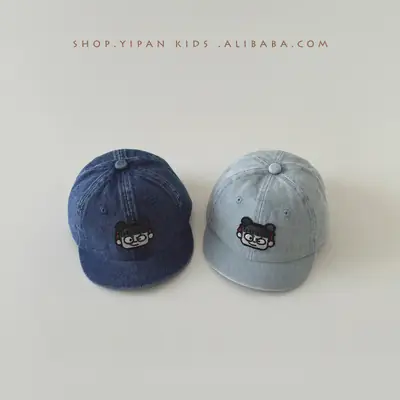 Denim Baby Cap Blue 2025 New Ins