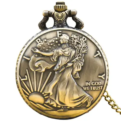 American Eagle Coin Commemorative Hanging Watch 1 Ounce