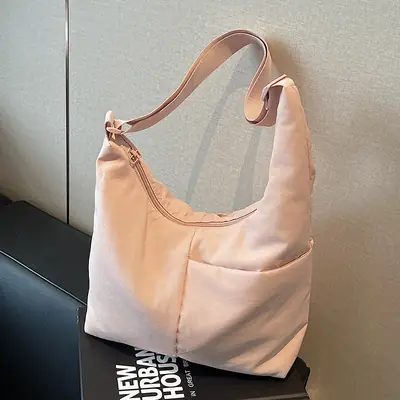 New Pink Large Capacity Shoulder Bag for Women