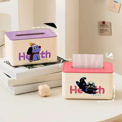Creative Cartoon Tissue Box for Living Room & Desktop