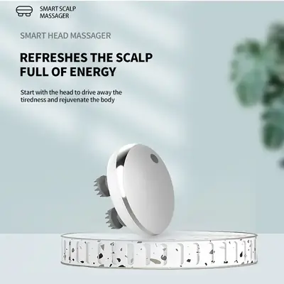 Electric Head Massager with 6 Attachments