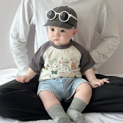 Boys Rullard T-Shirt Cartoon Print Summer Casual
