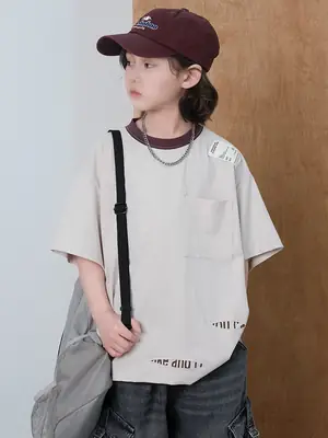 Boys Short Sleeve Casual T-Shirt Summer 2026