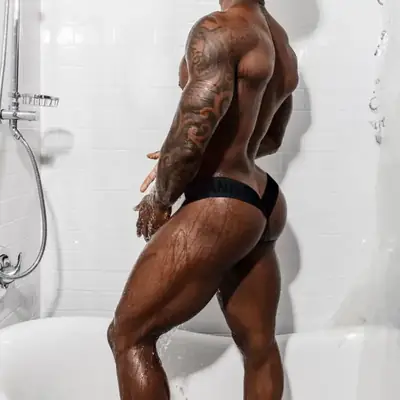 Men's Black Cross-Border Briefs Low Waist National Style