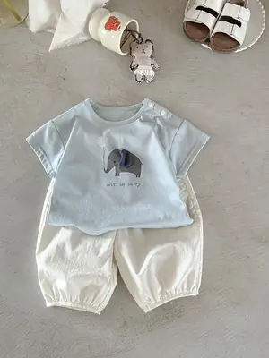 Baby T-Shirt Cartoon Print Summer Wear Boys 2026