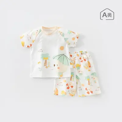 Baby T-Shirt Shorts Set Cotton Summer Kids