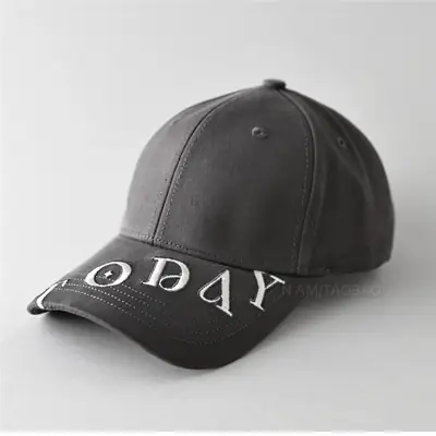 Men Black Letter Embroidered Baseball Cap