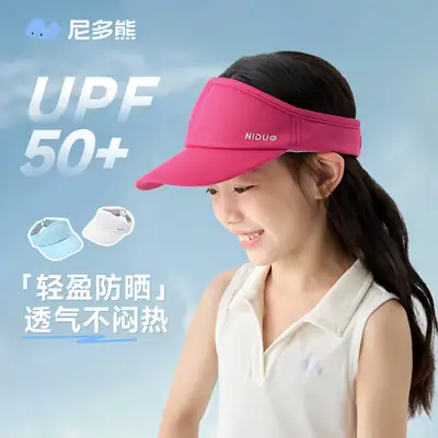 Nido Bear 2025 Kids Sun Hat 63g Light Blue Pink