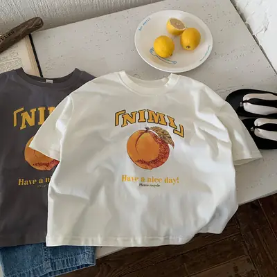 Kids T-Shirt Nimi Graphic Cotton Summer 2025