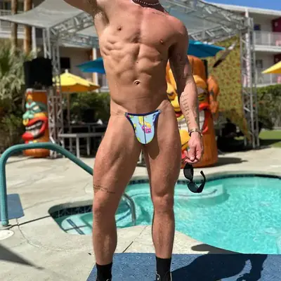 New Summer Colorful Horn High-Cut Briefs Full Hip Protrusion Mp2992
