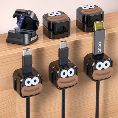 Magnetic Cable Clips for Phone & Computer Storage