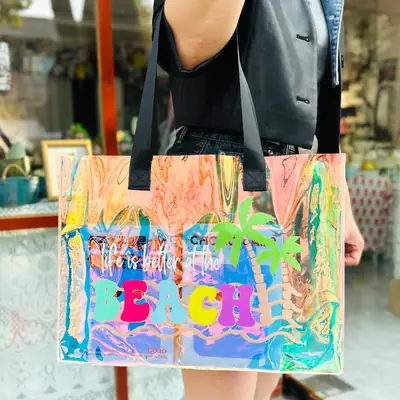 Laser Printed PVC Gift Bag for Women