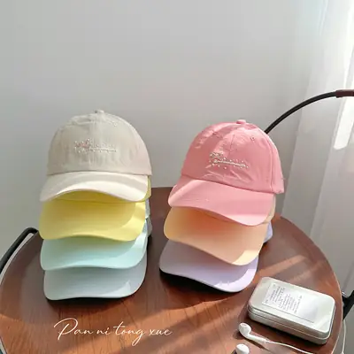 Children's Mint Green Thin Sun Hat for Summer