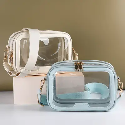 Transparent Crossbody Bag for Women 2025