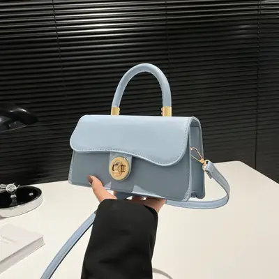 Light Blue Women's Shoulder Crossbody Bag 2025