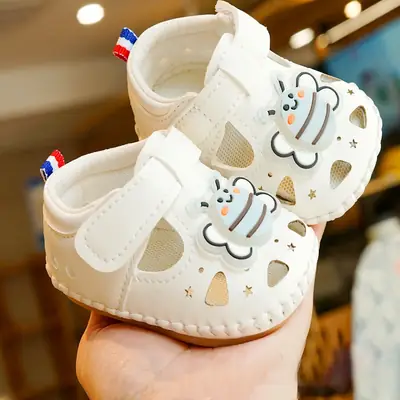 Baby Sandals Soft Sole Non-Slip Summer 0-1Yr