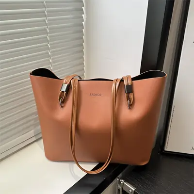 New Women's Large Capacity Texte Western Style Tote Bag