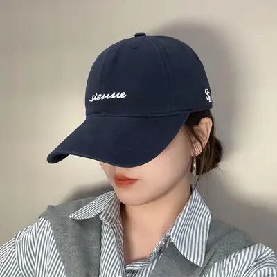 Women's Black Face Showface Baseball Cap with Color Options