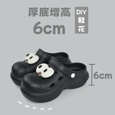 Women High Heeled Sandals White Clogs Summer Beach