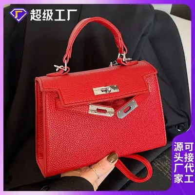 Red Women's Shoulder Crossbody Bag 2025 Fashion