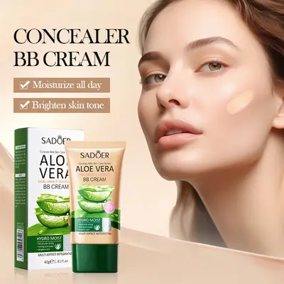 Aloe Vera BB Cream for Skin Brightening & Hydration