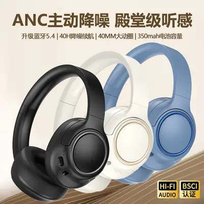 Vje87 Bluetooth Headset ANC Active Noise Cancellation