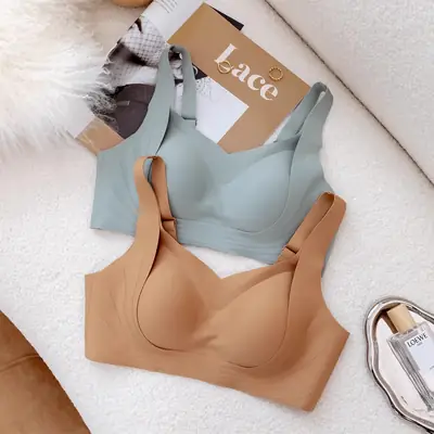 Small Chest Push Up Non Steel Ring Underwear Women