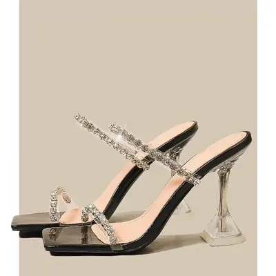 Women's 2025 High-Heeled Slippers Summer