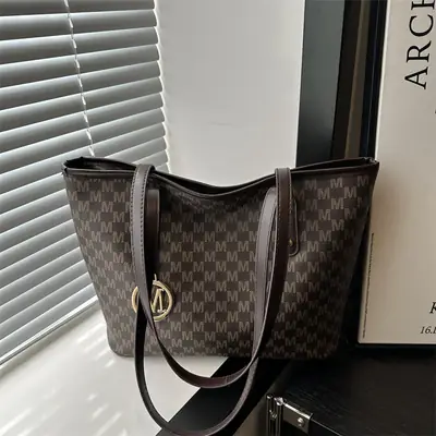 Fashion Printed Large Commuter Tote Bag Women 2025
