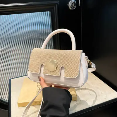 French Style Shoulder Crossbody Bag Candy Color 2025