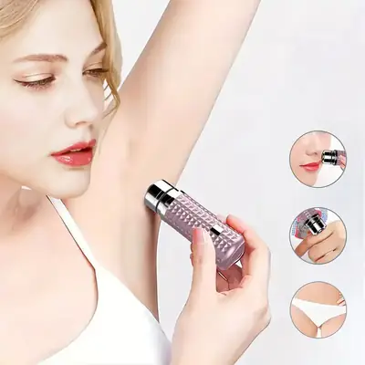 Purple Electric Hair Removal Device for Women