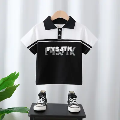 Boys Polo Shirt Summer 2025 FYSJTKT Brand