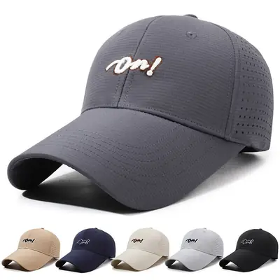 Men Grey Baseball Cap with "Avee" Logo