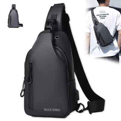Waterproof Crossbody Bag for Men Business Commute
