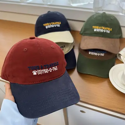 American Retro Baseball Cap for Boys Girls Summer Wear