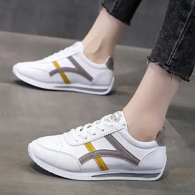 2026 Spring/Summer New Lace-Up Casual Sports Shoes Soft Sole Versatile Forrest Gump Shoes Cross-Border Large Size Student Shoes Running Shoes