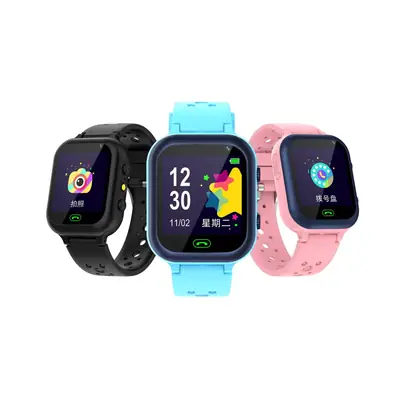 Kids Smart Watch Blue 2g Battery Long Battery