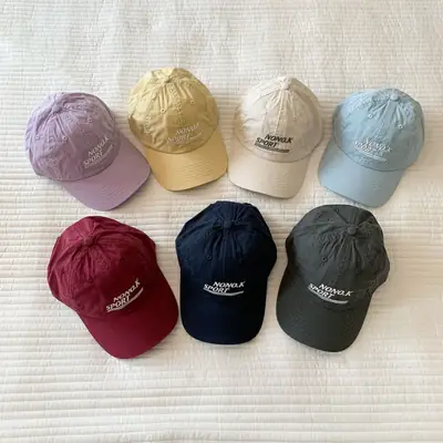 Sugarcane Pear Girls' Light Blue Baseball Cap Summer 2025