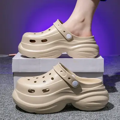 Women's White EVA Hole Sandals Summer 2025